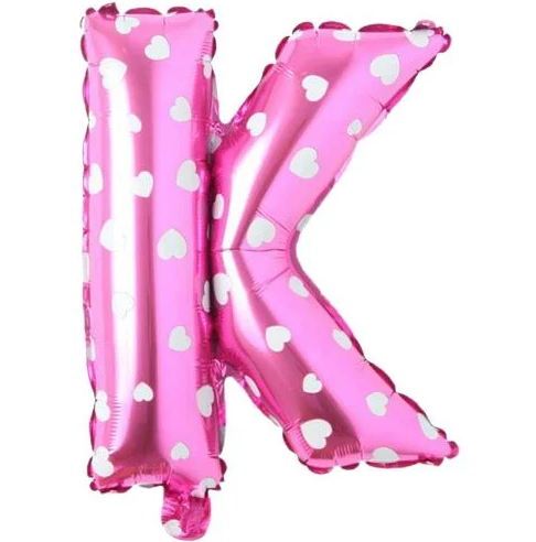 Folyo Balon Pembe K 16 İnç 36 Cm
